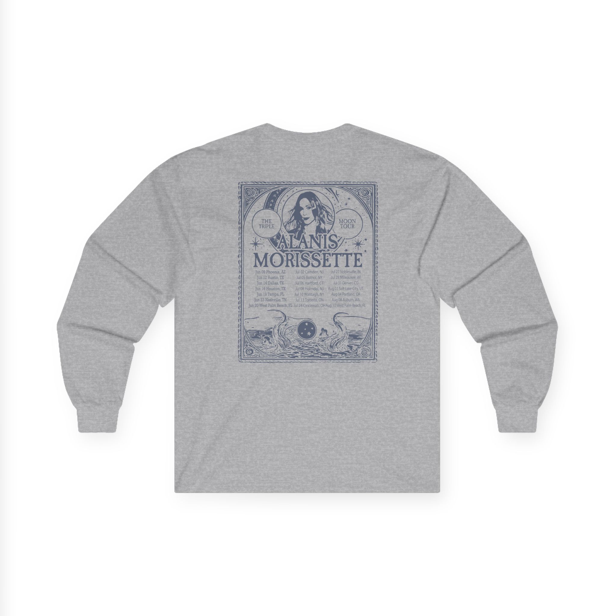Alanis Morissette The Teple Moon Tour Unisex Ultra Cotton Long Sleeve Tee