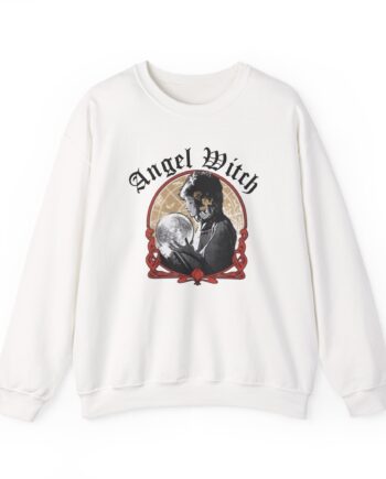 Angel Witch Sorceress Unisex Heavy Blend™ Crewneck Sweatshirt