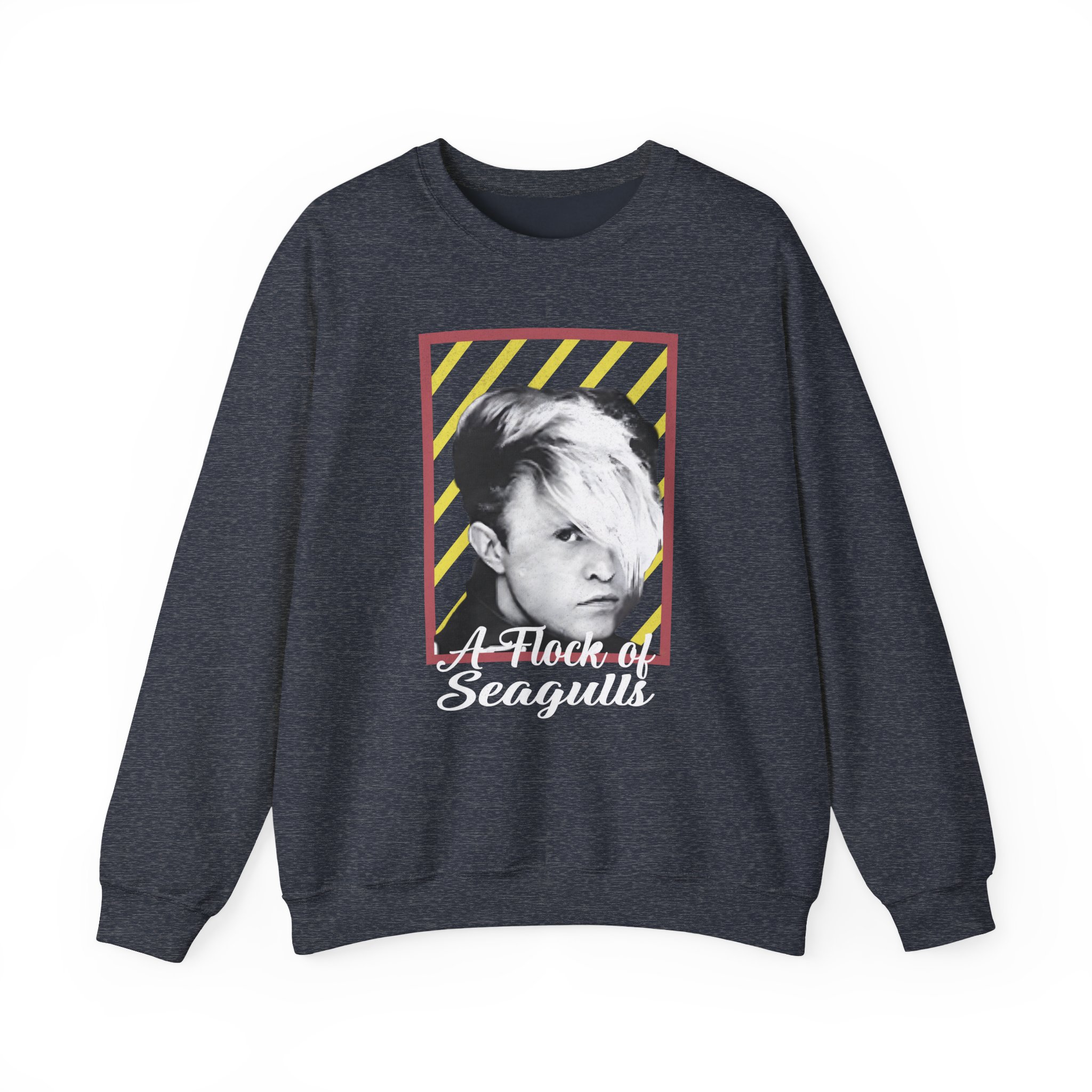 A Flock of Seagulls Neon Unisex Heavy Blendâ„¢ Crewneck Sweatshirt