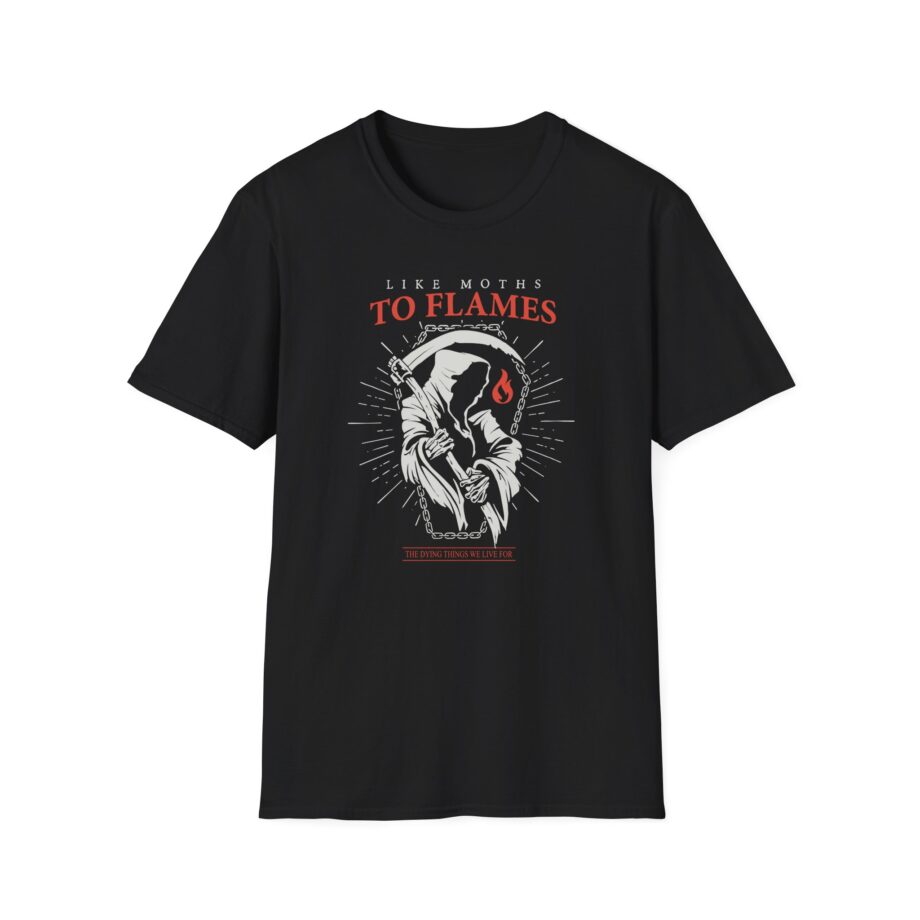 Like Moths to Flames Unisex Softstyle T-Shirt