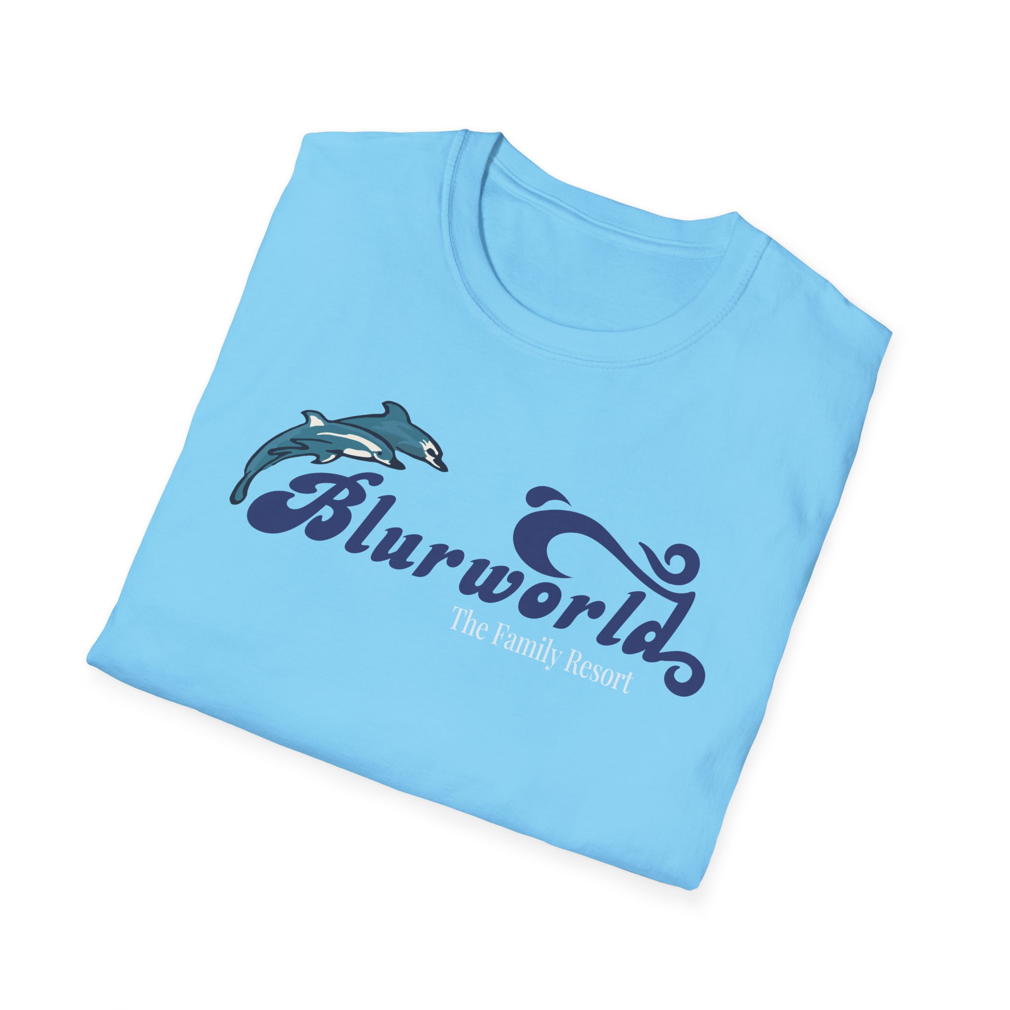 Blur Seaworld Unisex Softstyle T-Shirt