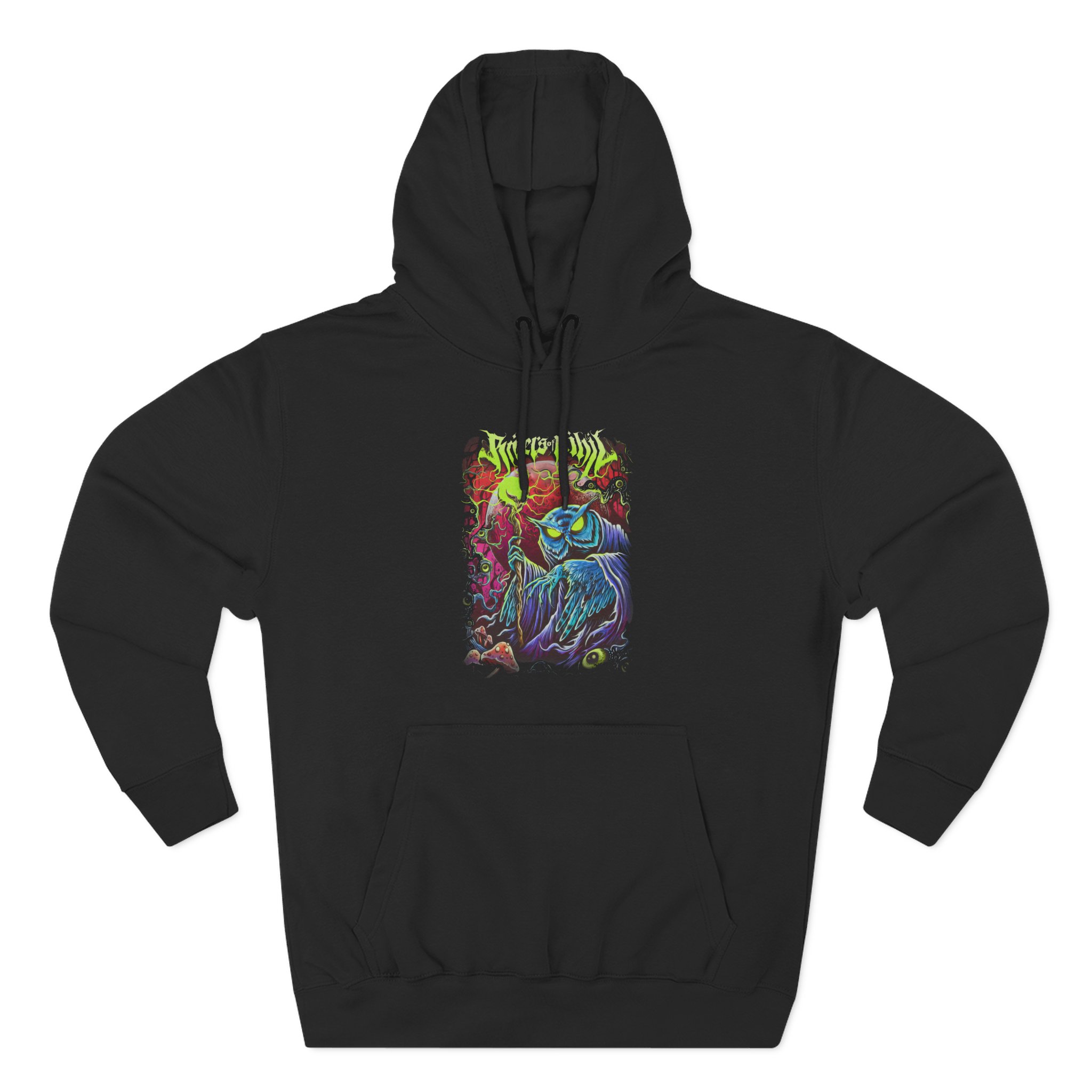 Rivers of Nihil Blacklight Three-Panel Fleece Hoodie