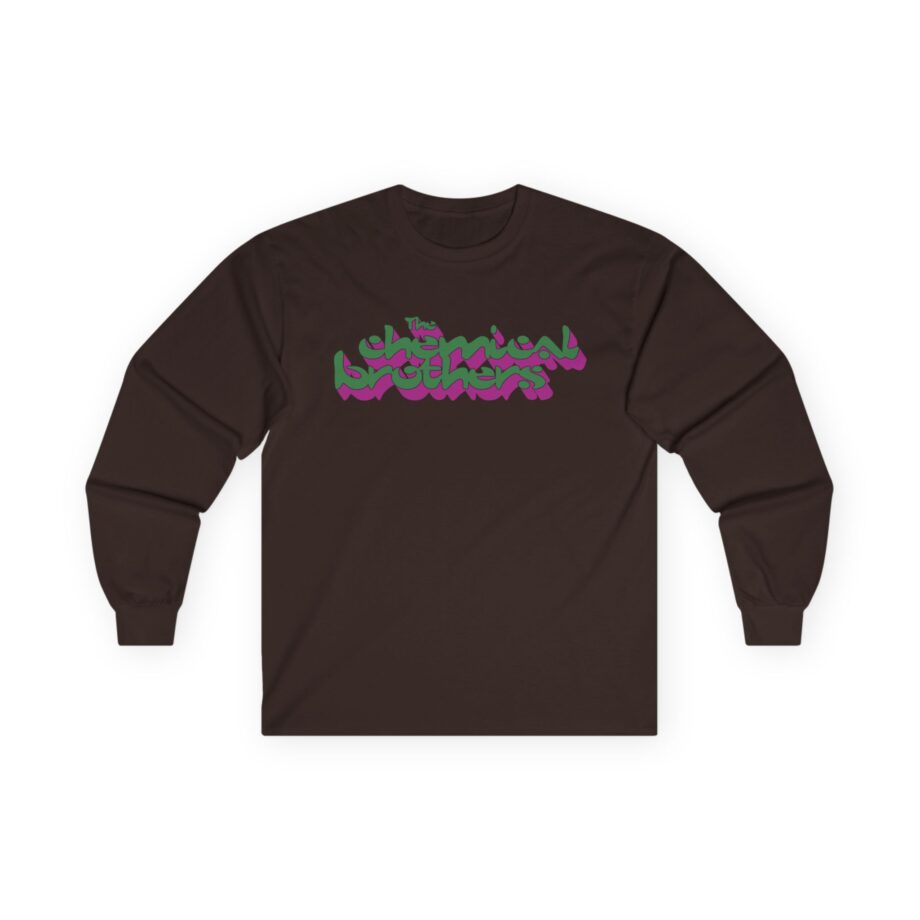 The Chemical Brothers 3d Logo Unisex Ultra Cotton Long Sleeve Tee