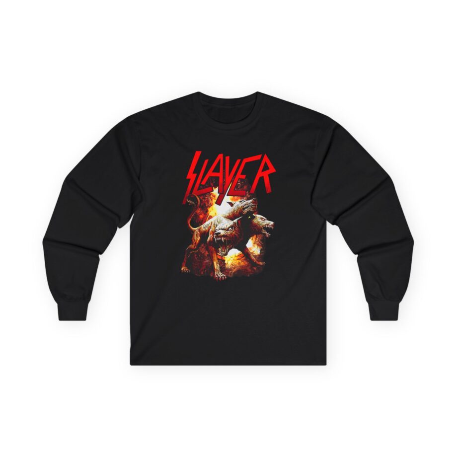 Slayer Cerberus Rising Unisex Ultra Cotton Long Sleeve Tee