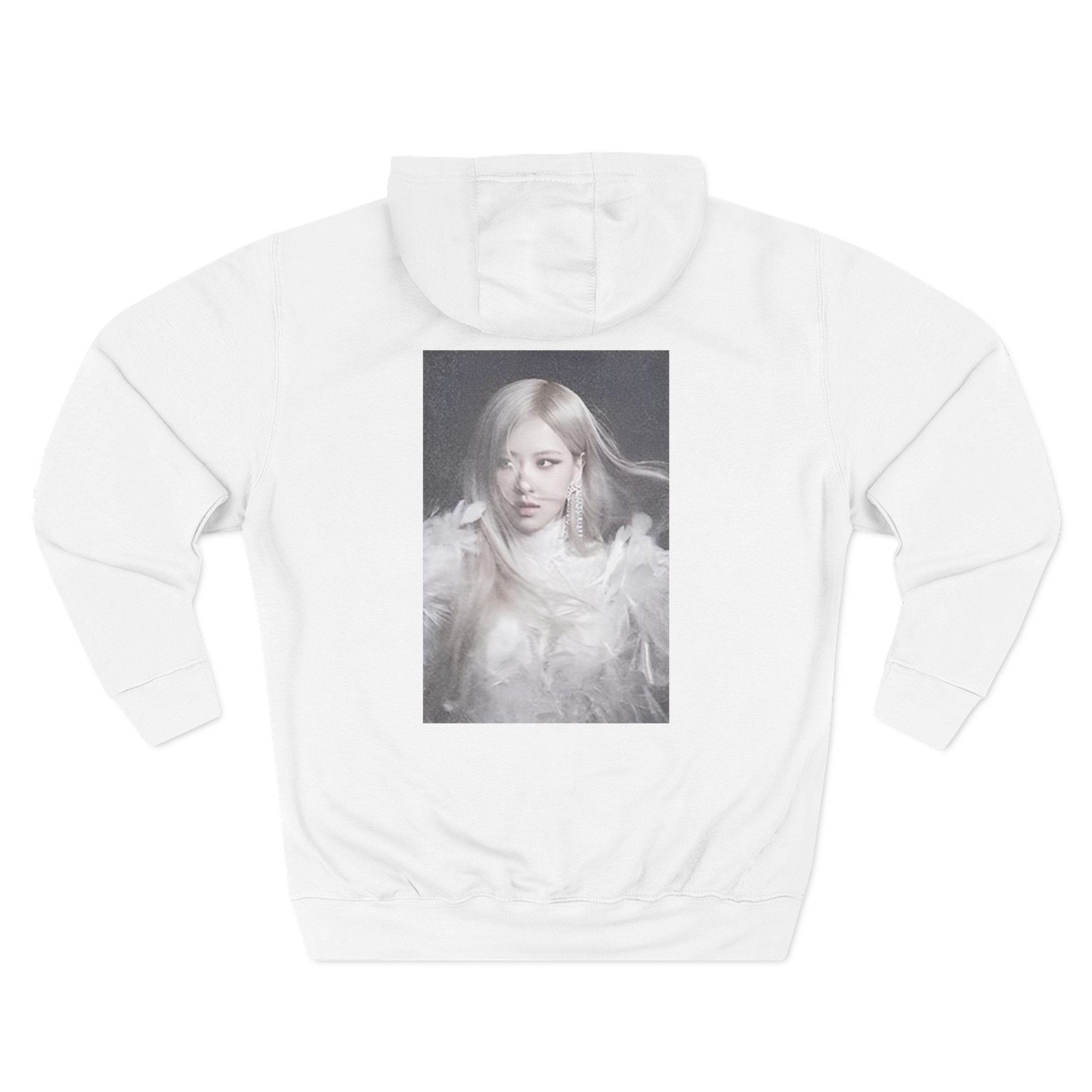 B Rose Three-Panel Fleece Hoodie