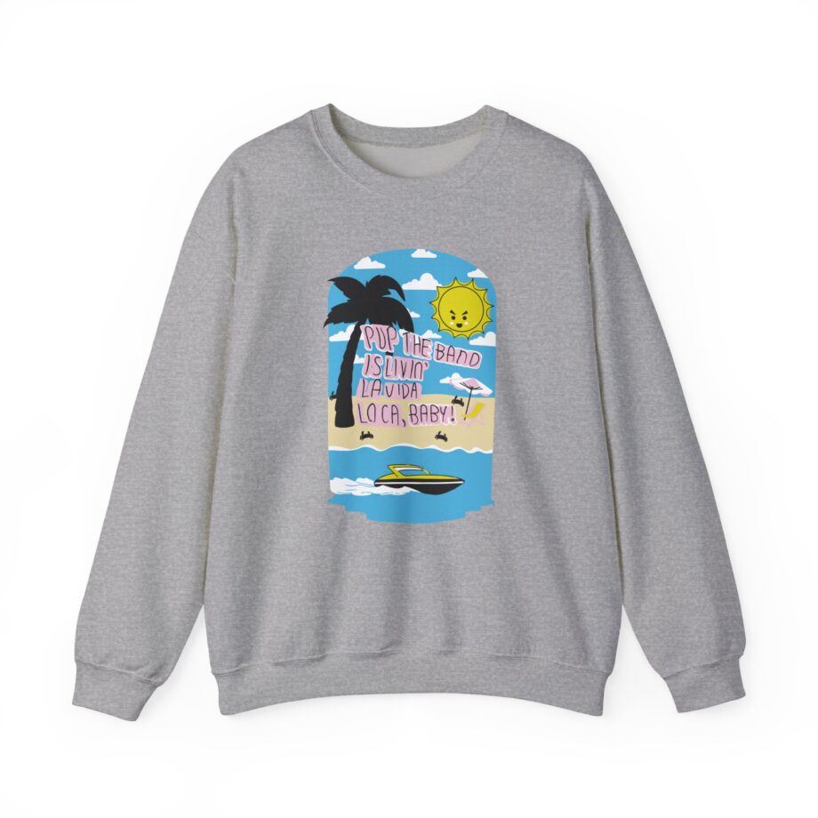 Pup La Vida Loca Unisex Heavy Blend™ Crewneck Sweatshirt