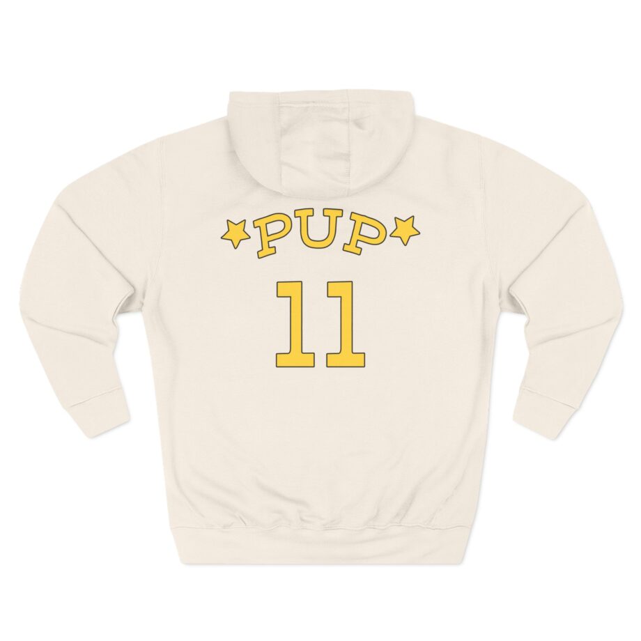 Pup Rock Three-Panel Fleece Hoodie