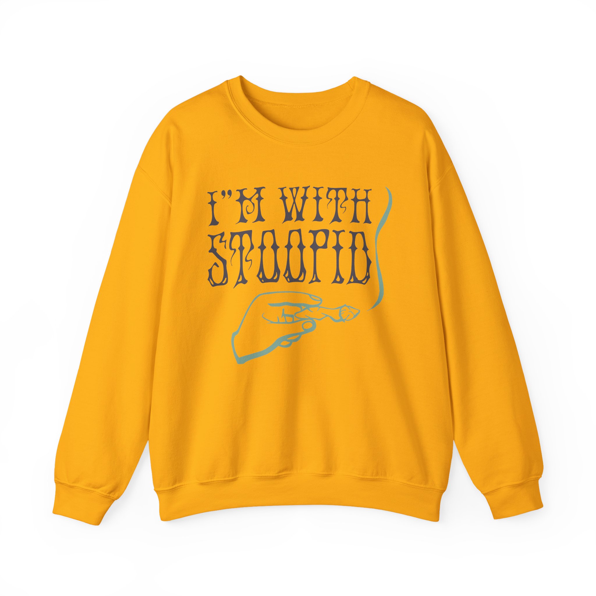 Slightly Stoopid I'm With Stoopid Unisex Heavy Blendâ„¢ Crewneck Sweatshirt