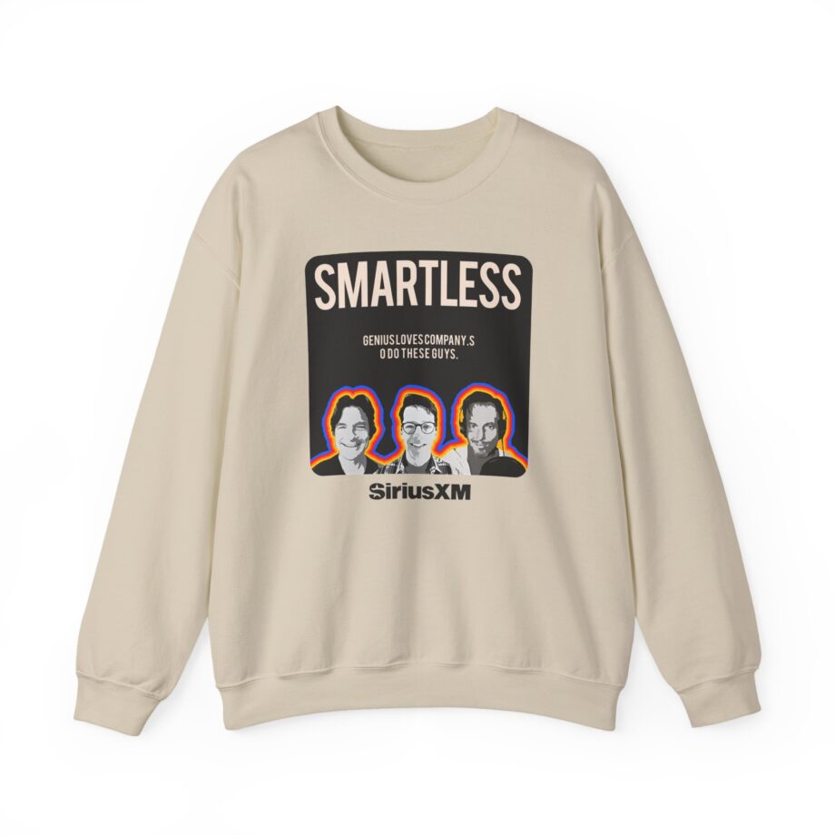 Smartless Genius Loves Company Logo Unisex Heavy Blend™ Crewneck Sweatshirt