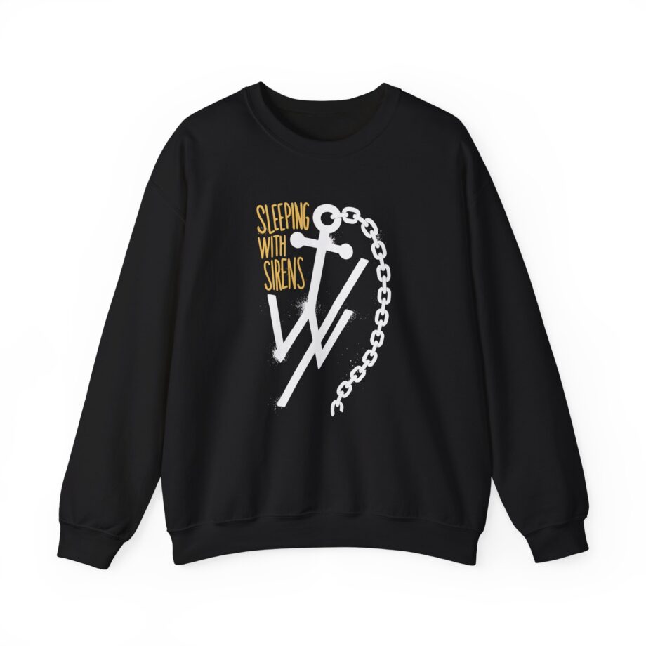 Sleeping With Sirens Anchor Chain Unisex Heavy Blend™ Crewneck Sweatshirt