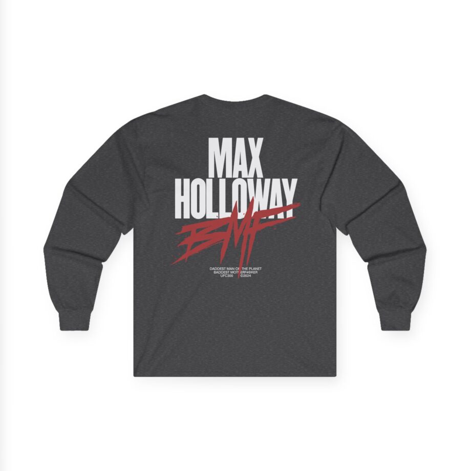 Max Holloway Dmp/bmf Cypress Unisex Ultra Cotton Long Sleeve Tee