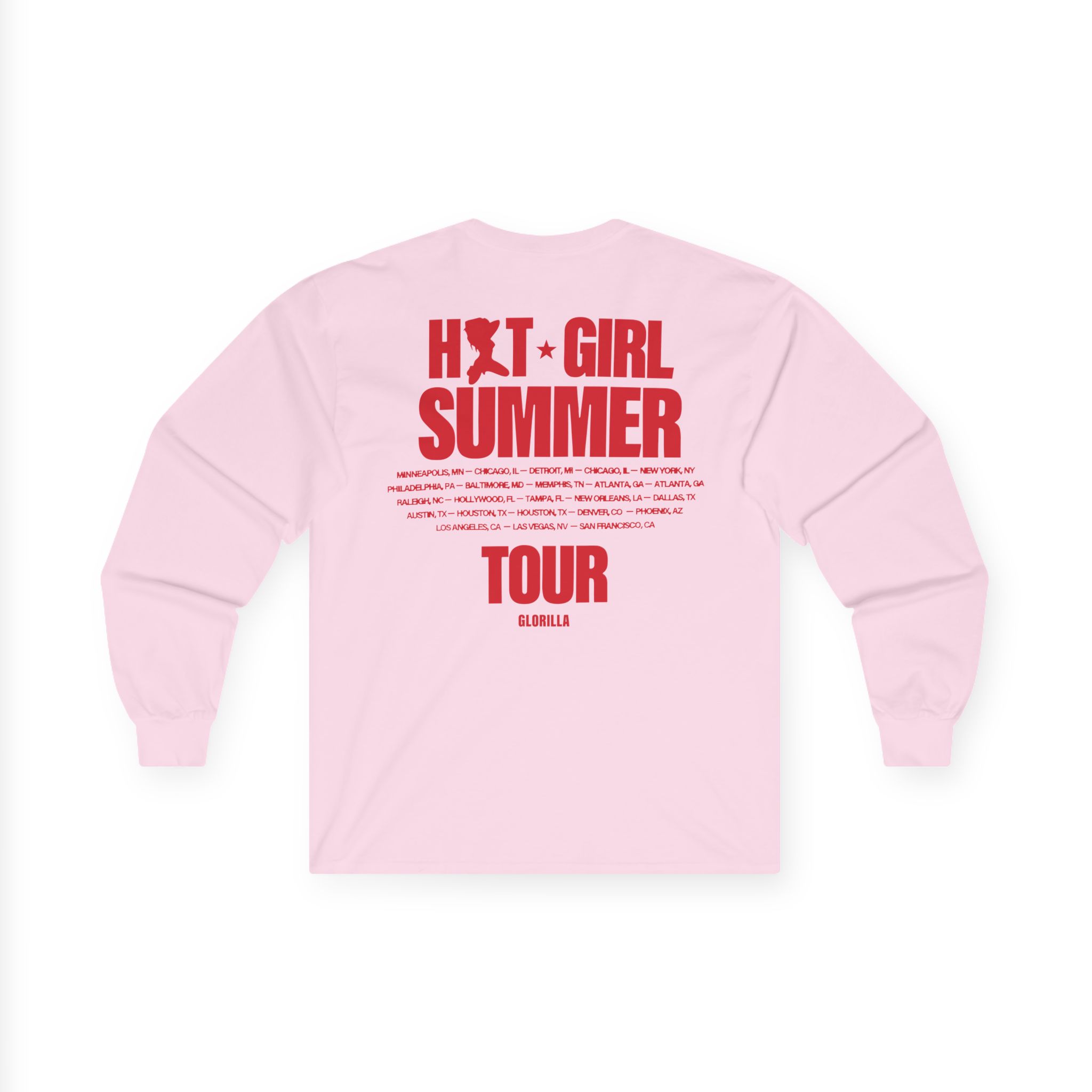 Glorilla Hot Girl Summer Tour Unisex Ultra Cotton Long Sleeve Tee