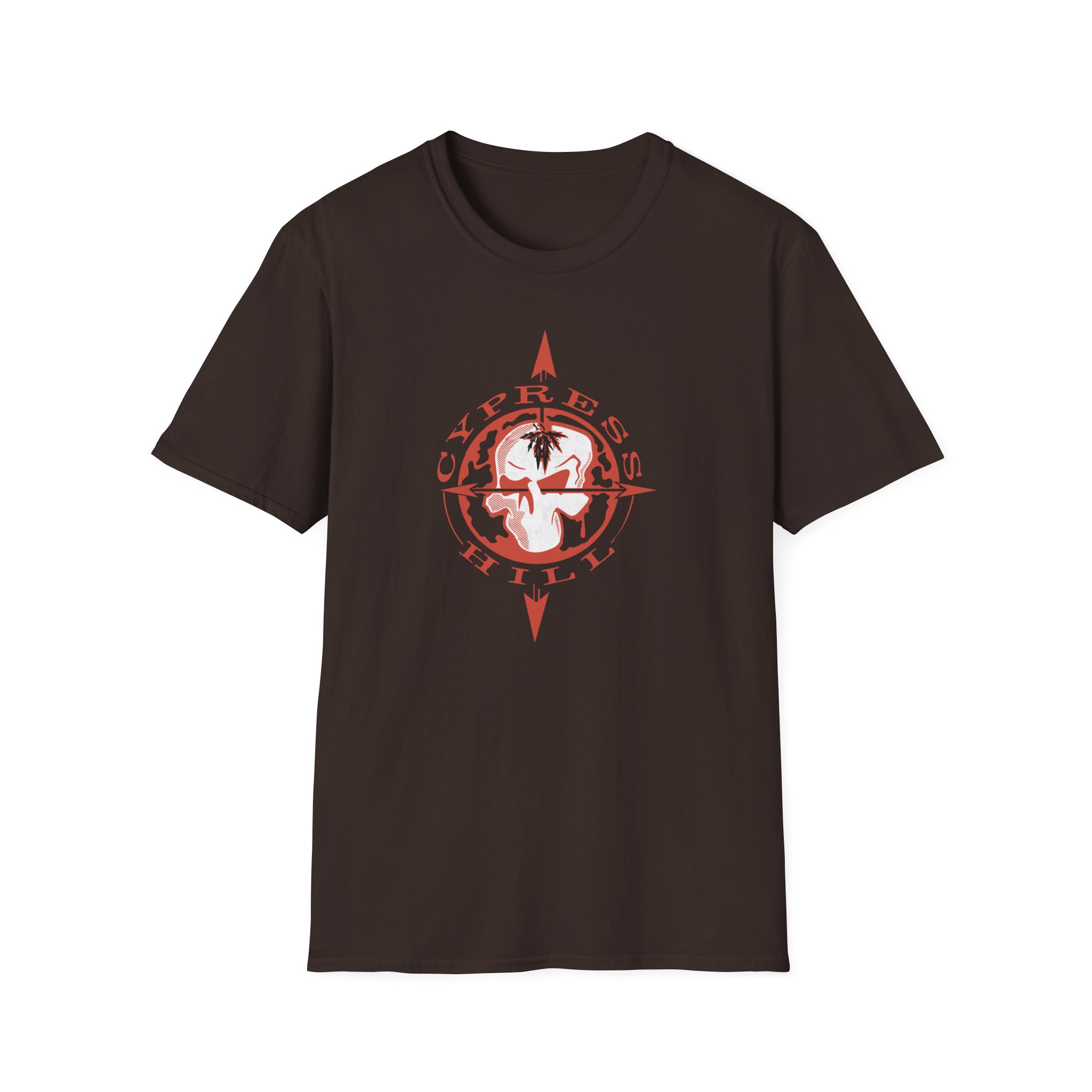 Cypress Hill Skull N Compass Unisex Softstyle T-Shirt