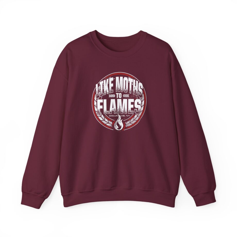 Like Moths to Flames Unisex Heavy Blend™ Crewneck Sweatshirt