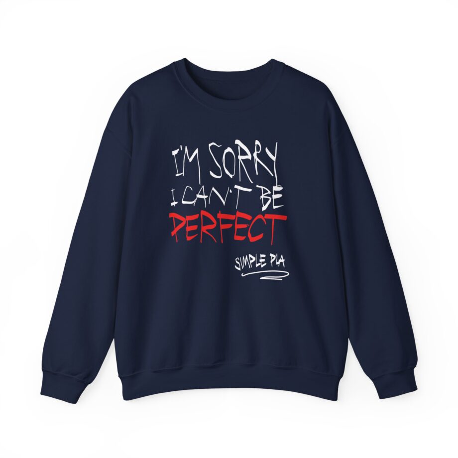 Simple Plan I'm Sorry I Can't Be Perfect Unisex Heavy Blend™ Crewneck Sweatshirt