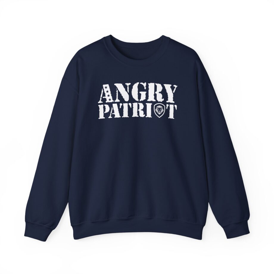 Valuetainment Angry Patriot Unisex Heavy Blend™ Crewneck Sweatshirt