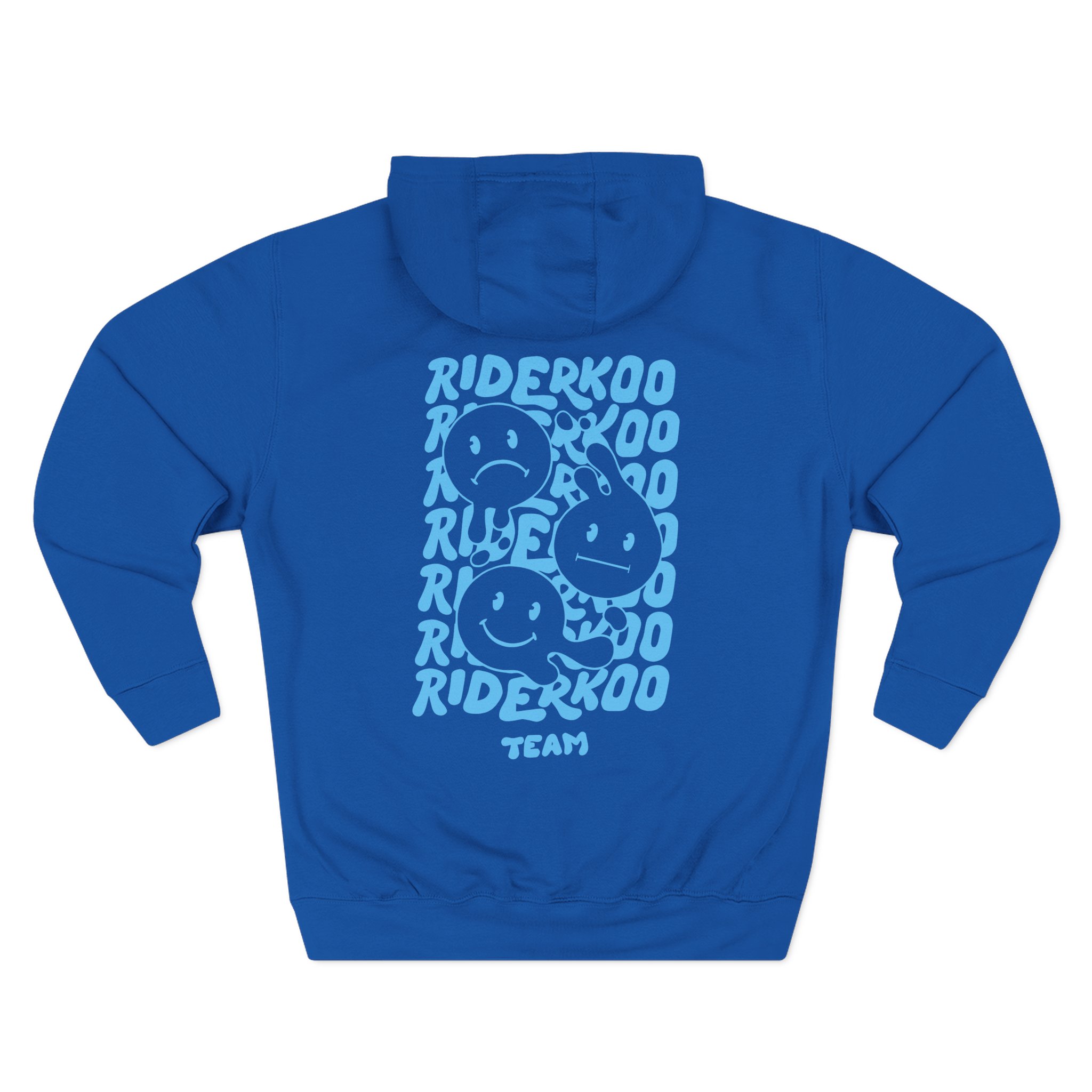 Riderkoo Three-Panel Fleece Hoodie