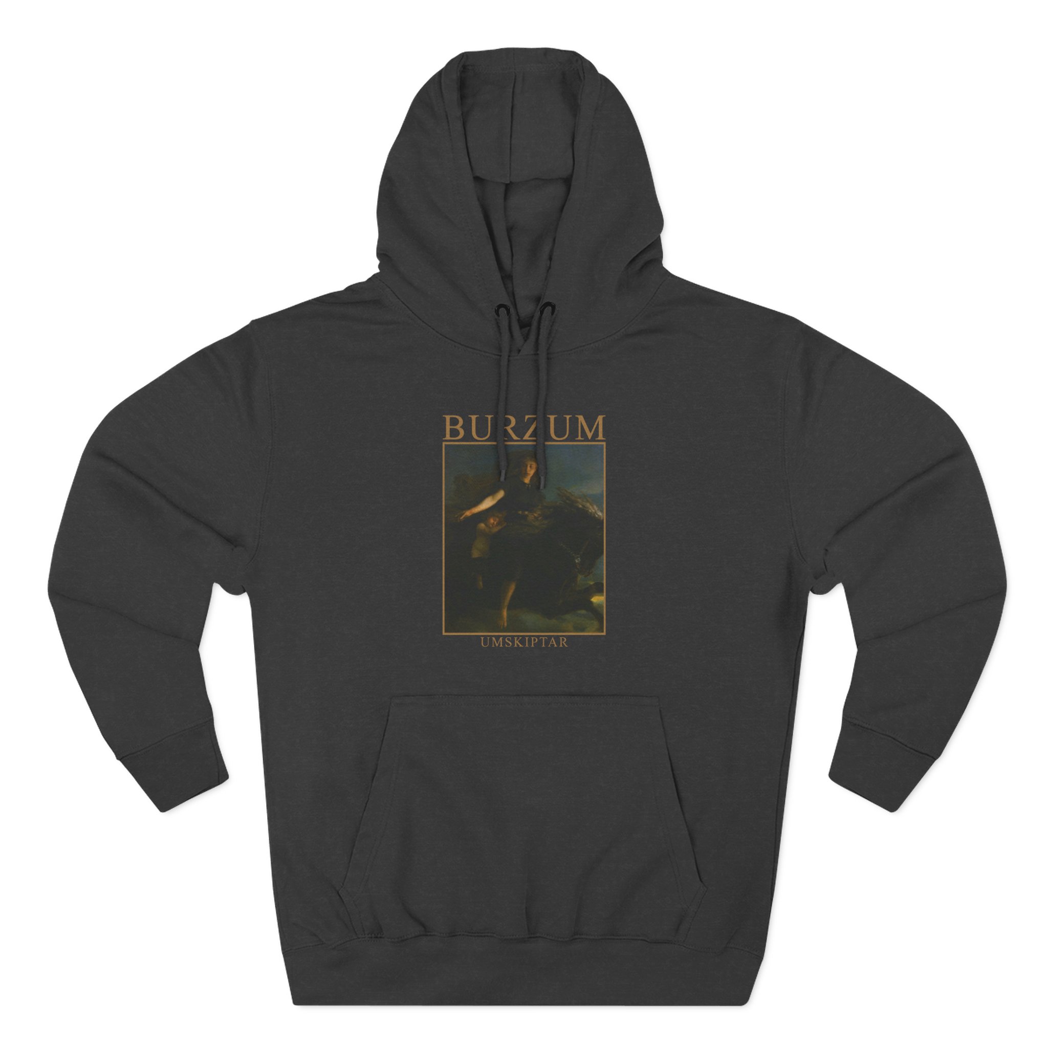 Burzum Umskiptar Three-Panel Fleece Hoodie