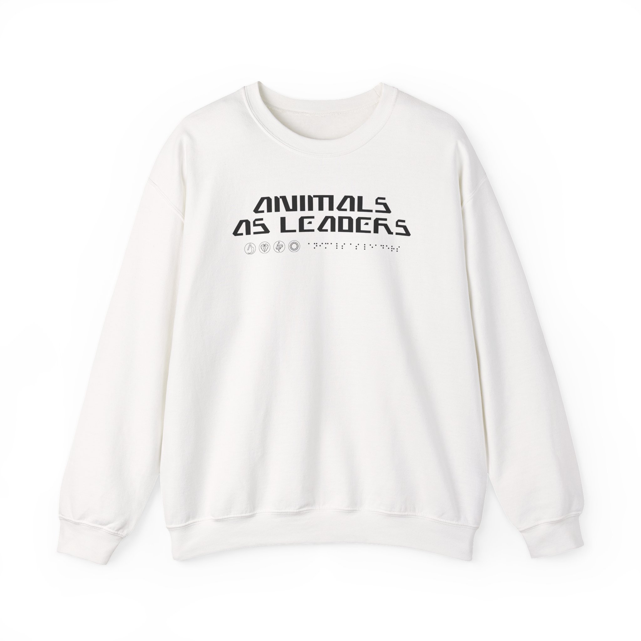 Animals as Leaders Basics Natural Unisex Heavy Blendâ„¢ Crewneck Sweatshirt