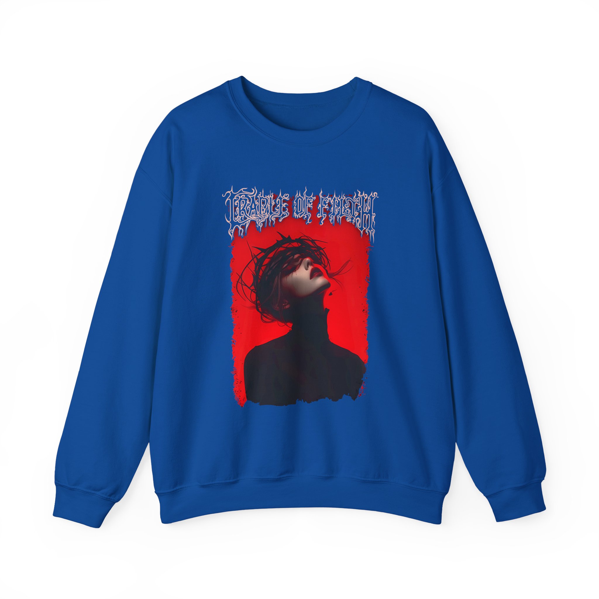 Cradle of Filth Bathe Me in Blood Unisex Heavy Blendâ„¢ Crewneck Sweatshirt