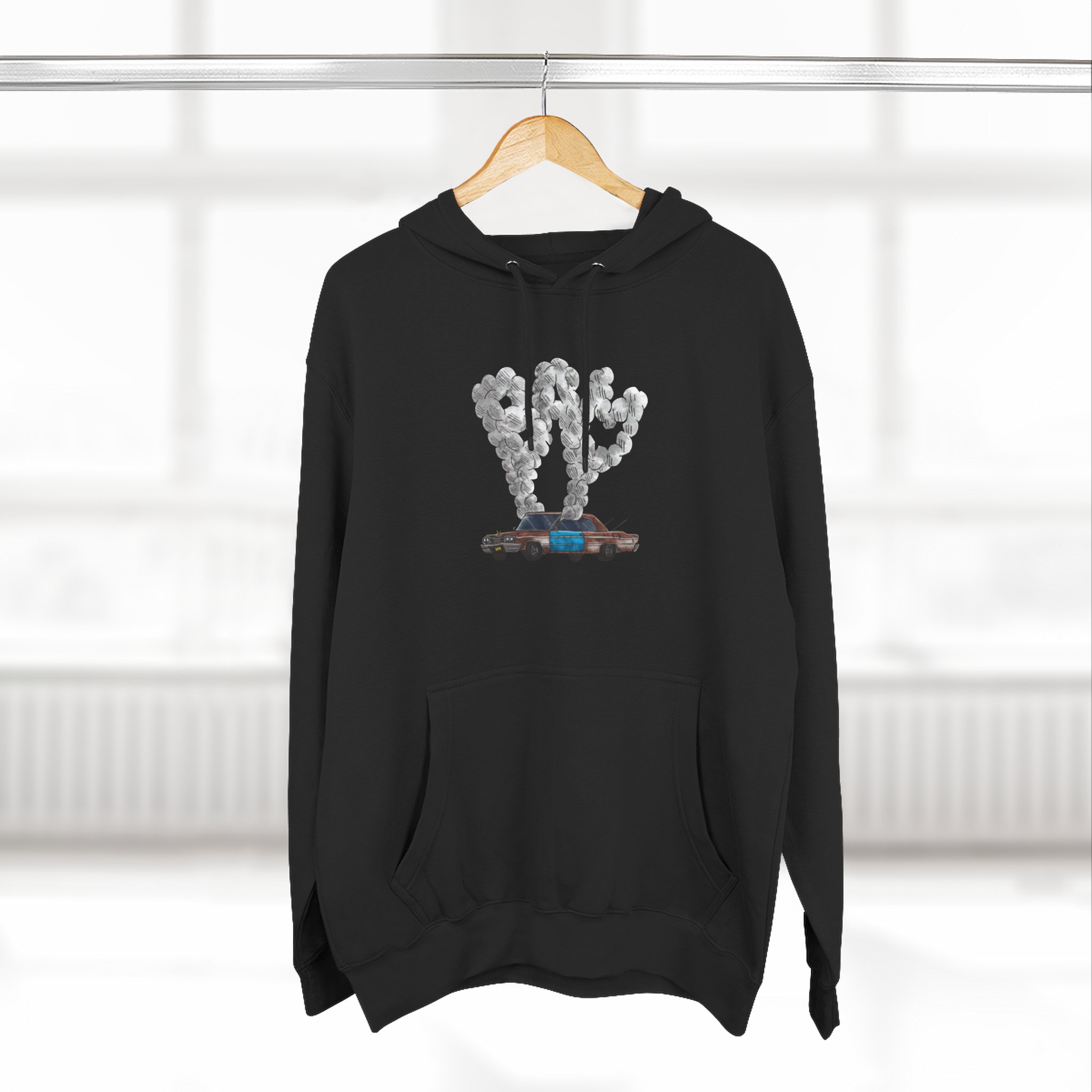 Kanel Joseph Three-Panel Fleece Hoodie