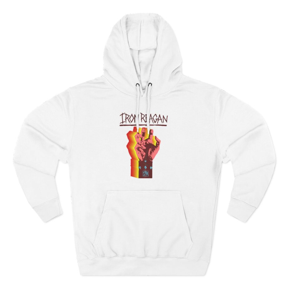 Iron Reagan Three-Panel Fleece Hoodie