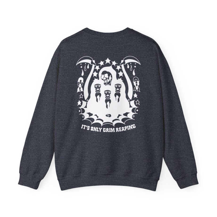 Pup Grim Reaping Unisex Heavy Blend™ Crewneck Sweatshirt
