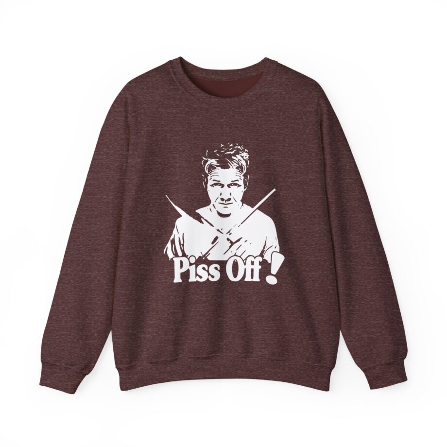 Gordon Ramsay Chef Piss Off Unisex Heavy Blend™ Crewneck Sweatshirt