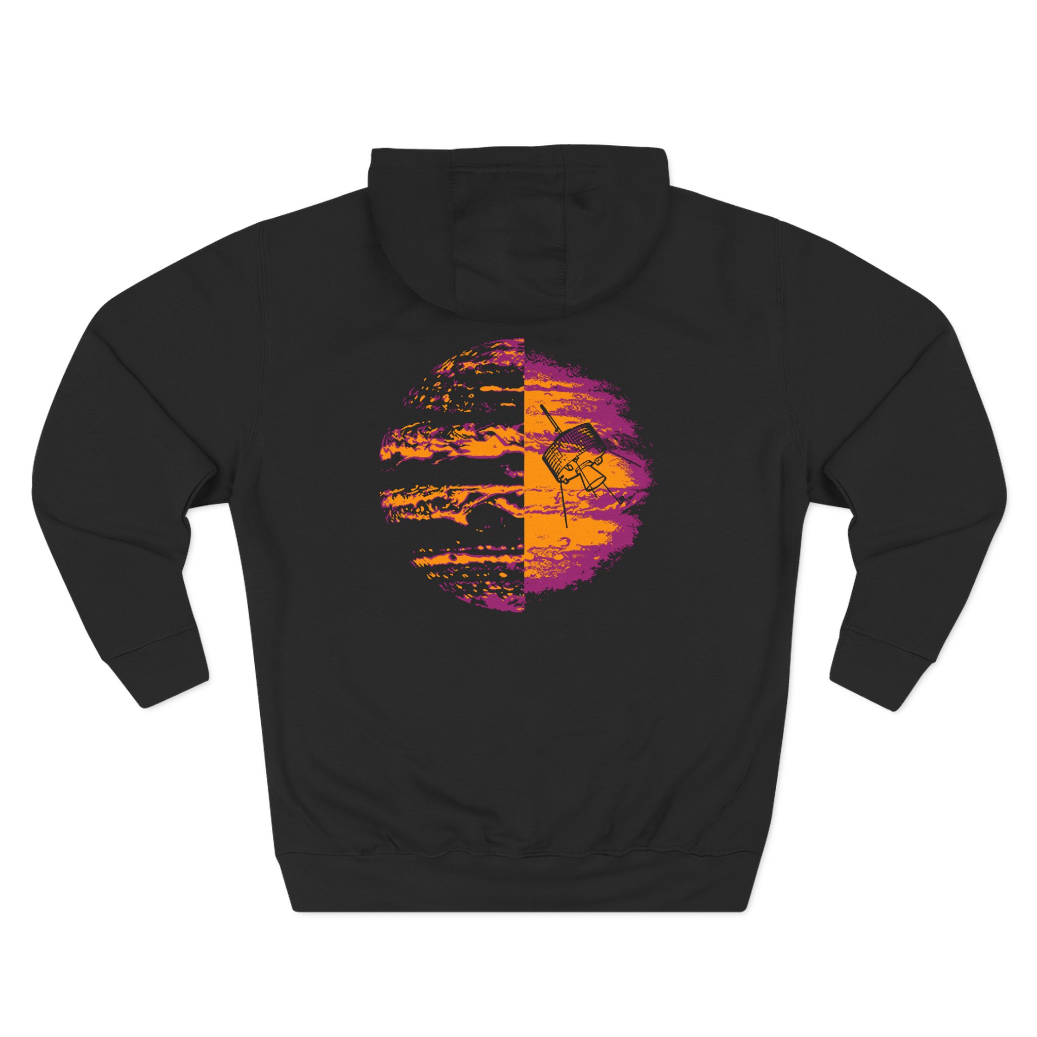 Cave in Jupiter Emerging Three-Panel Fleece Hoodie