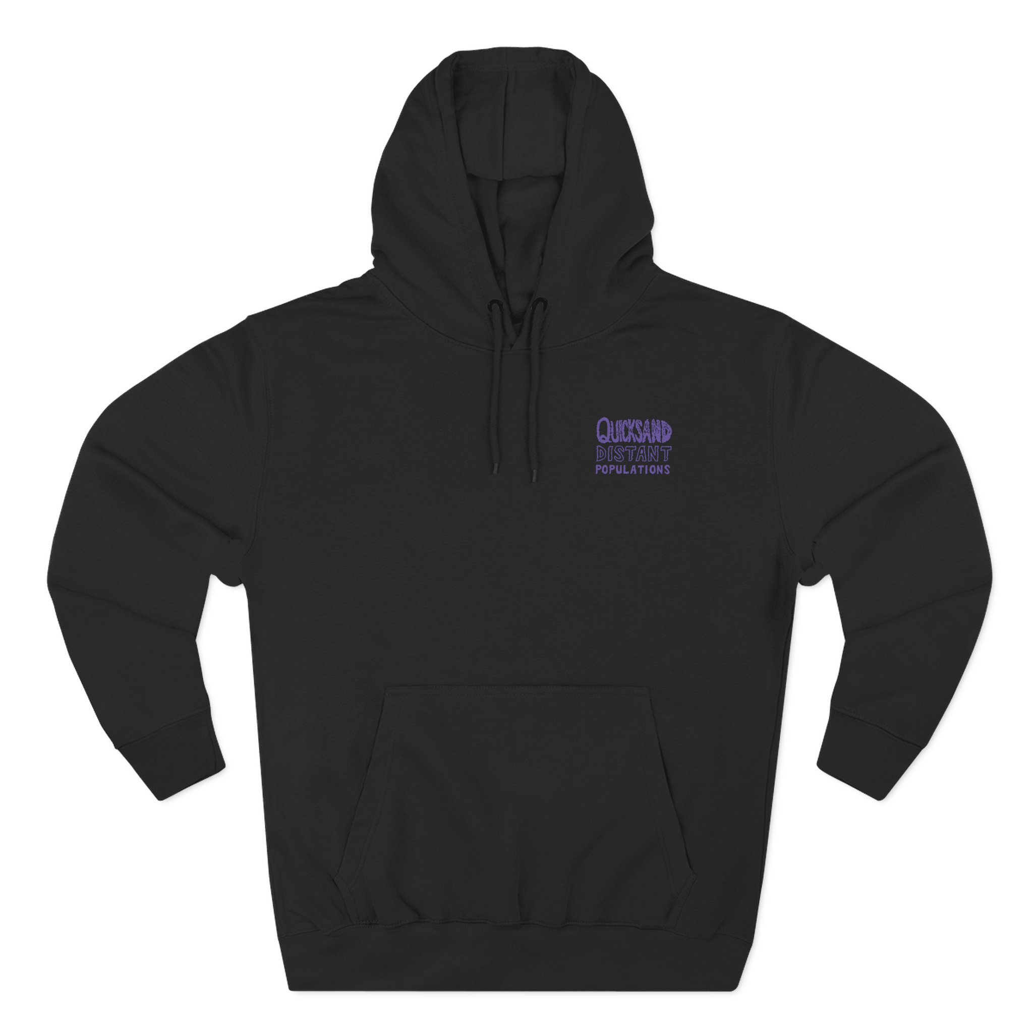Quicksand Distant Populations Three-Panel Fleece Hoodie