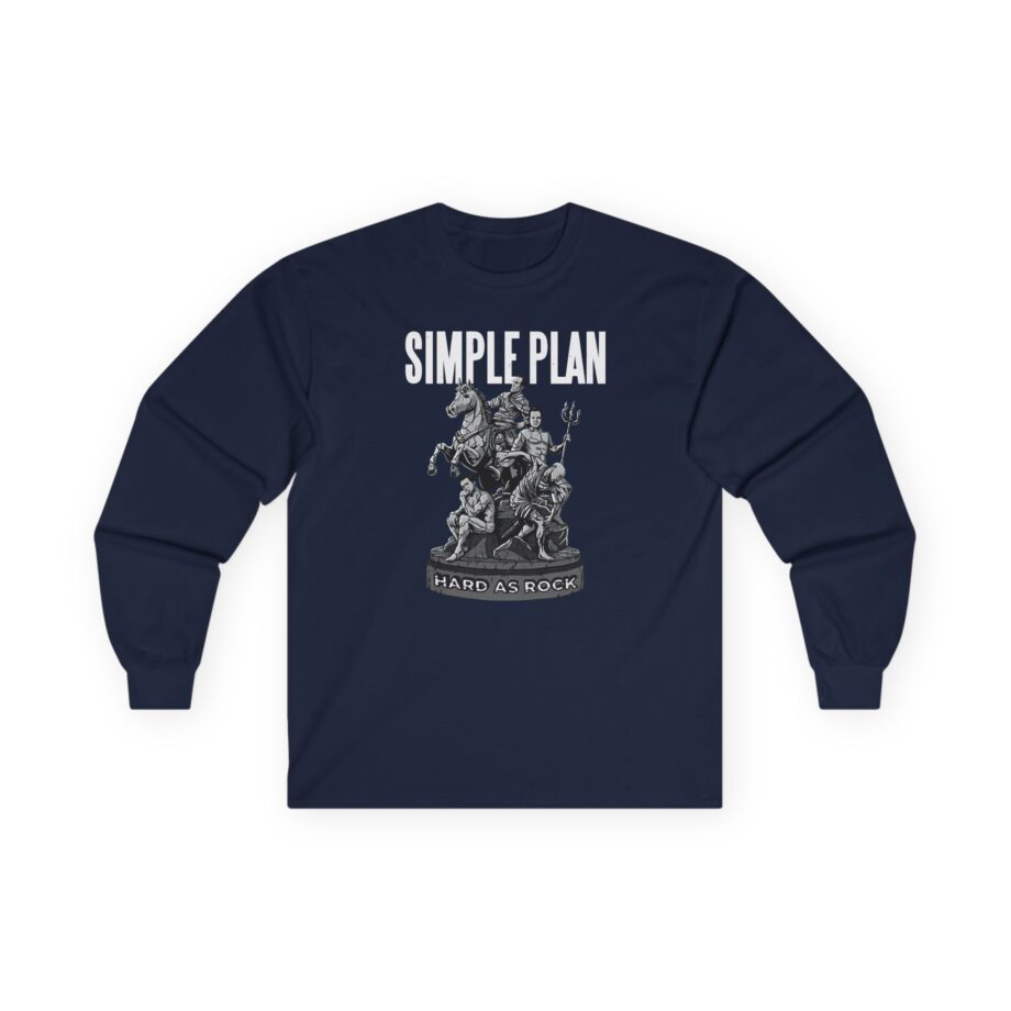 Simple Plan Hard as Rock Unisex Ultra Cotton Long Sleeve Tee
