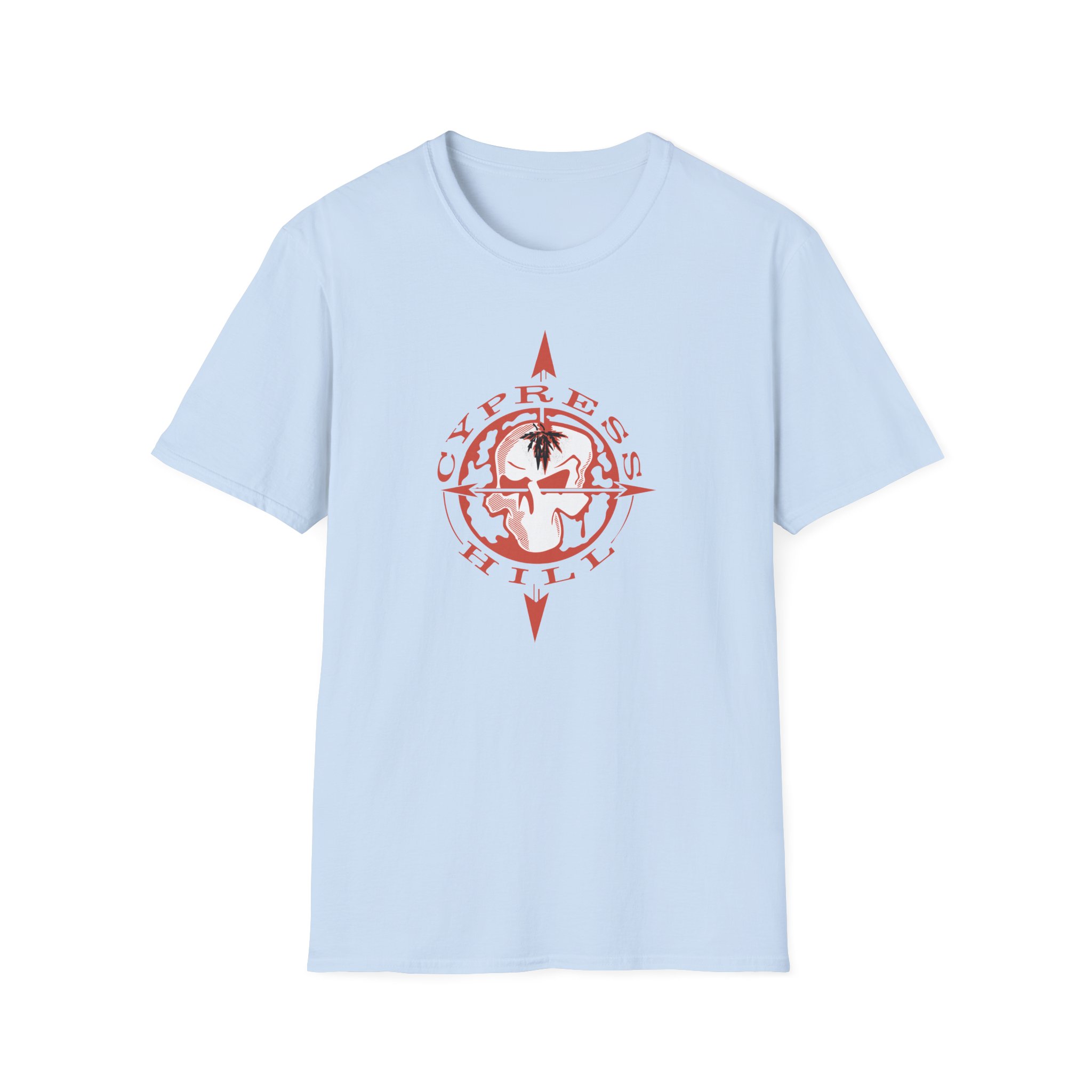 Cypress Hill Skull N Compass Unisex Softstyle T-Shirt