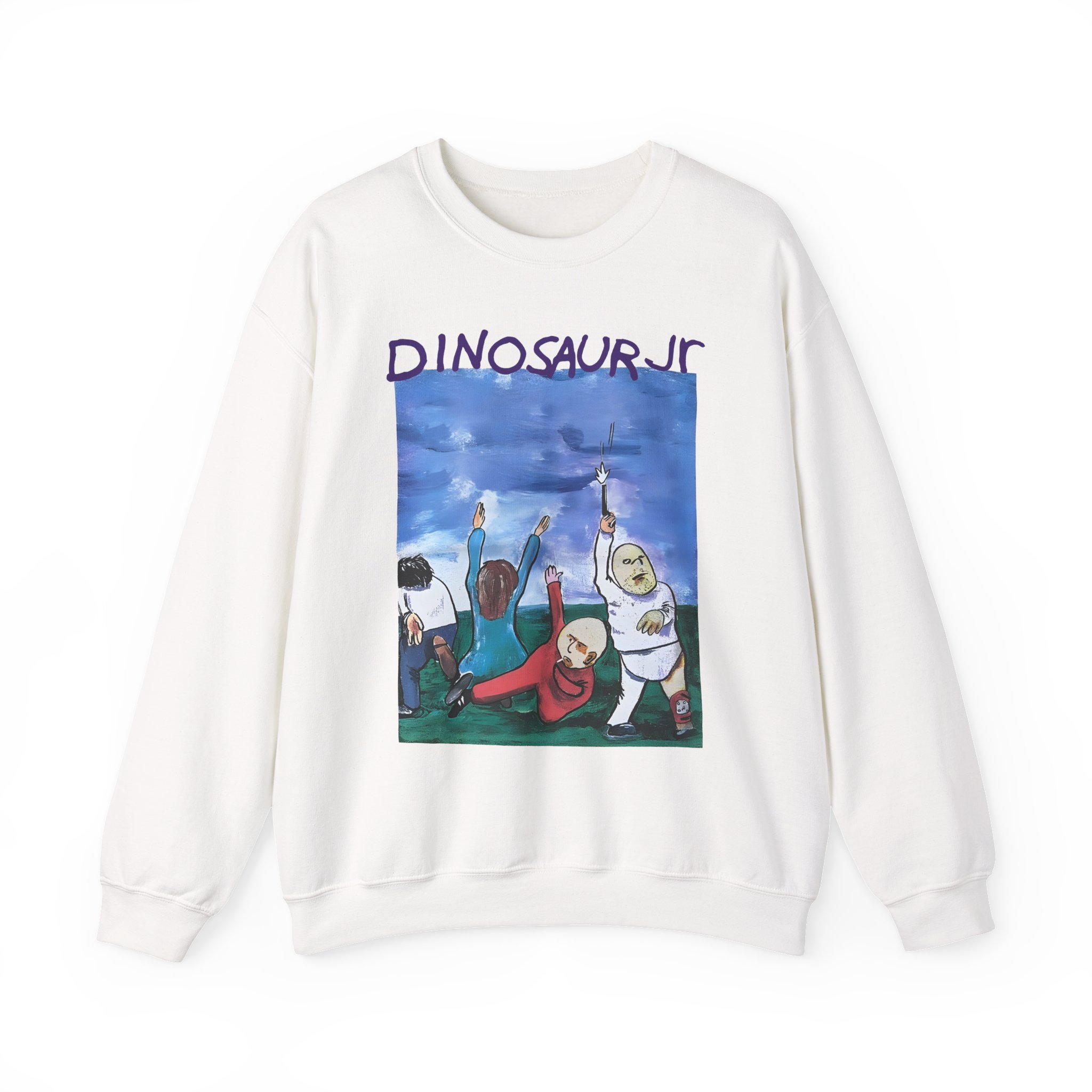 Dinosaur Jr Without a Sound Back Cover Unisex Heavy Blendâ„¢ Crewneck Sweatshirt