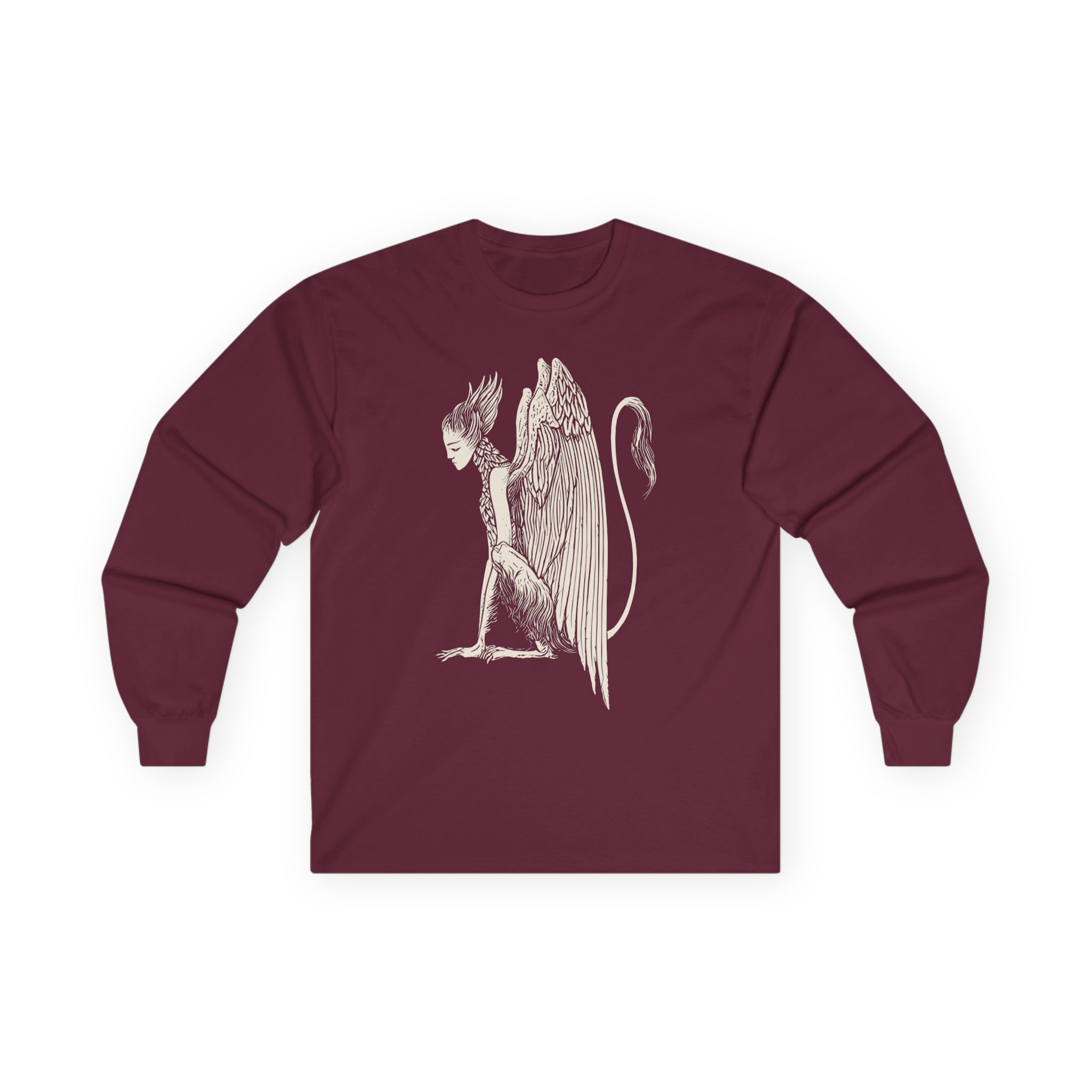 Alcest Spiritual Instinct Back Logo Unisex Ultra Cotton Long Sleeve Tee