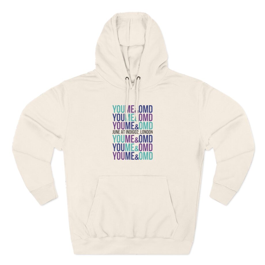 Omd Three-Panel Fleece Hoodie