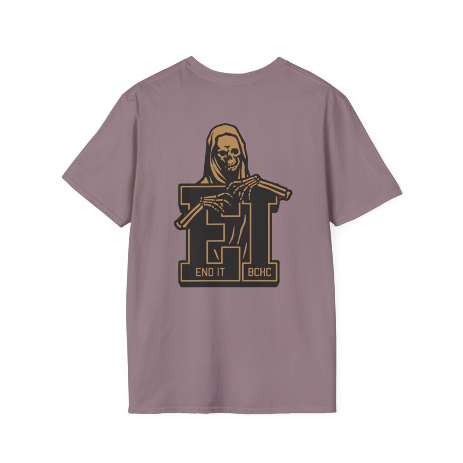 End It Bchc Reaper Emblem Unisex Softstyle T-Shirt