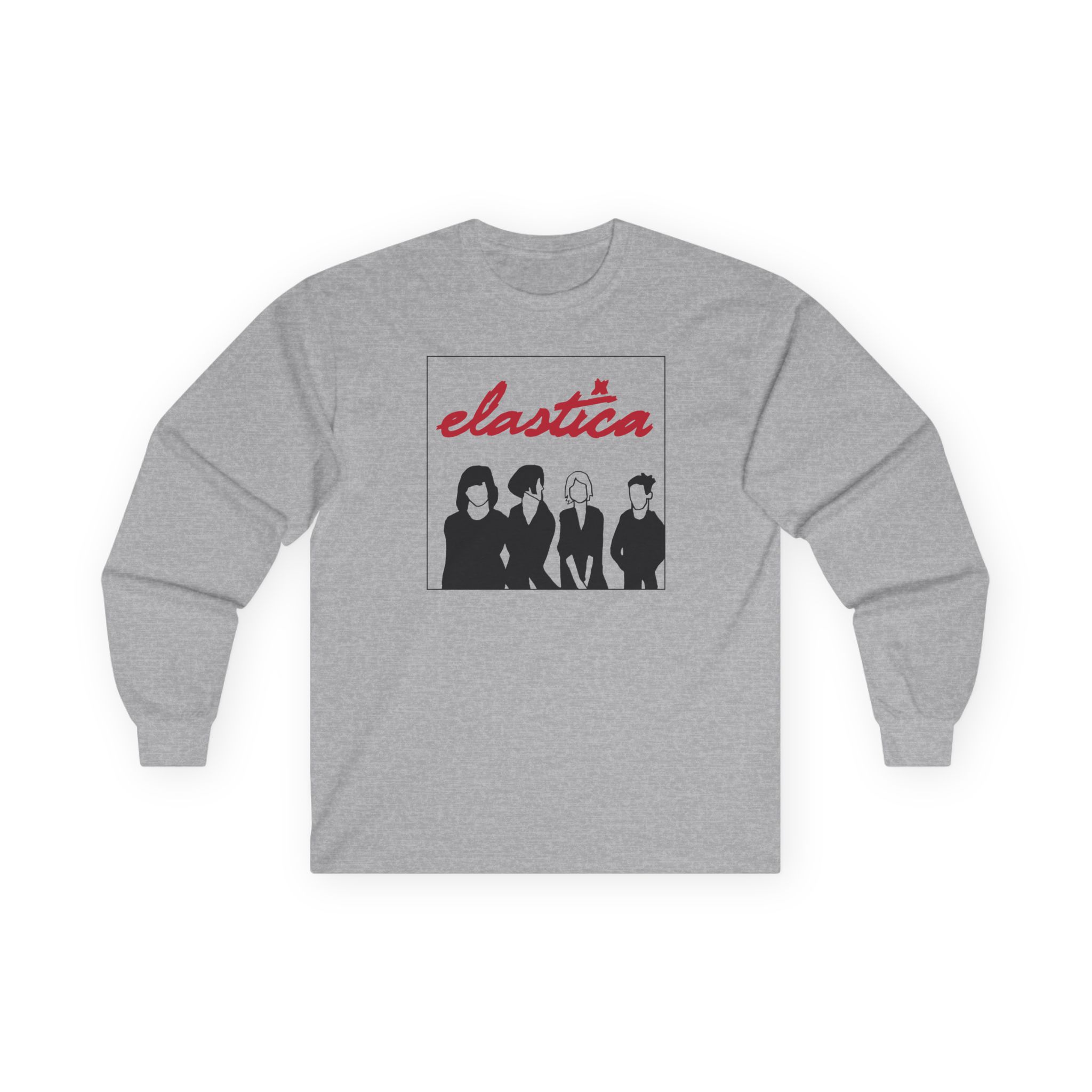 Elastica Unisex Ultra Cotton Long Sleeve Tee
