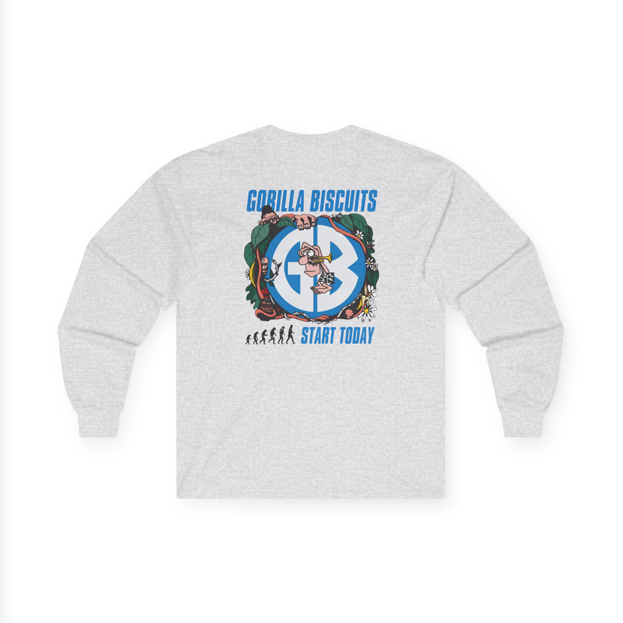 Gorilla Biscuits Jungle Unisex Ultra Cotton Long Sleeve Tee