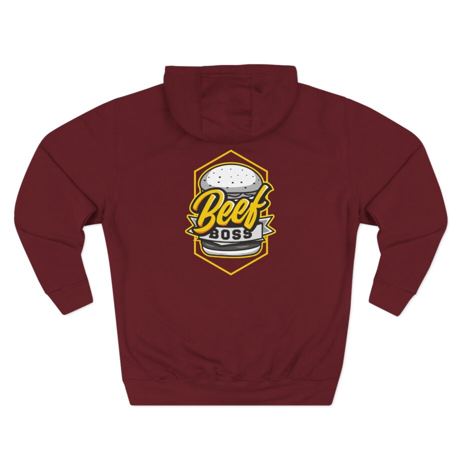 Poofesure Three-Panel Fleece Hoodie