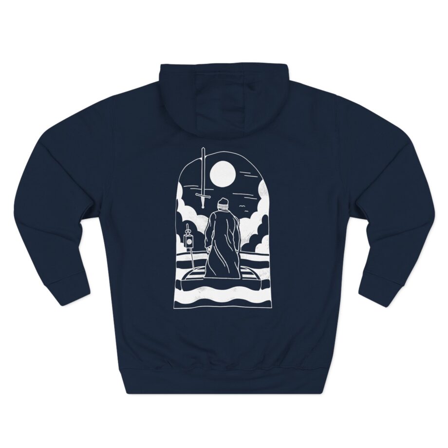 Jon Bellion Glory Sound Track Three-Panel Fleece Hoodie
