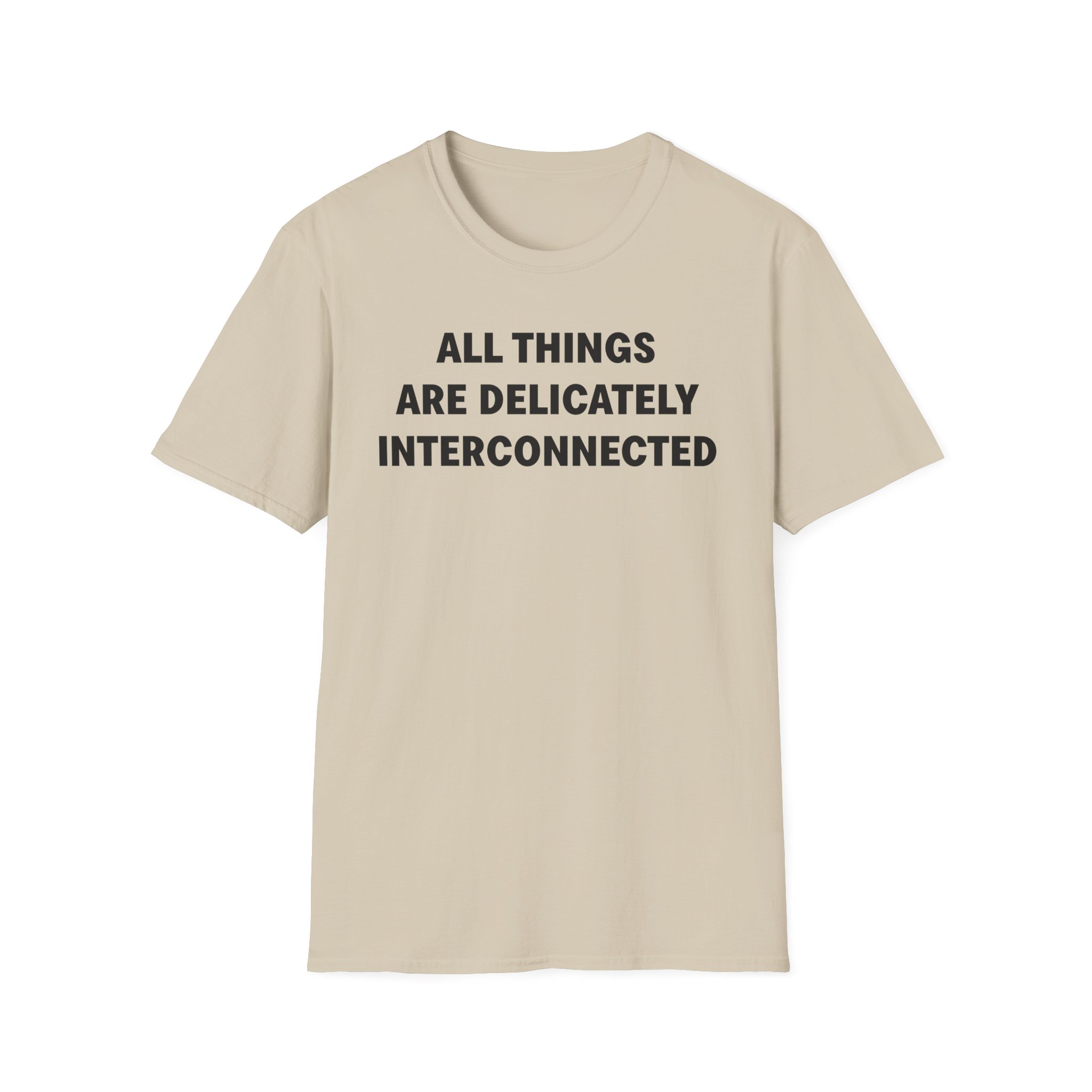 Jenny Holzer All Things Are Delicately Interconnected Unisex Softstyle T-Shirt