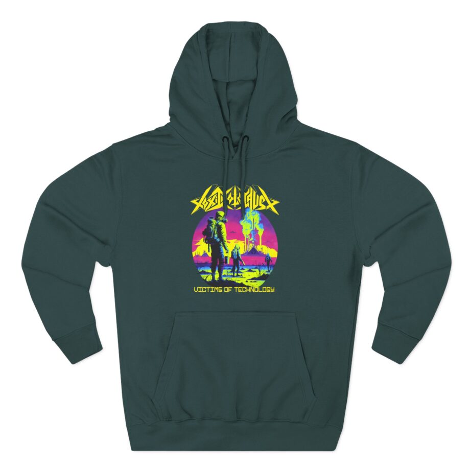 Toxic Holocaust Victims of Technology Three-Panel Fleece Hoodie