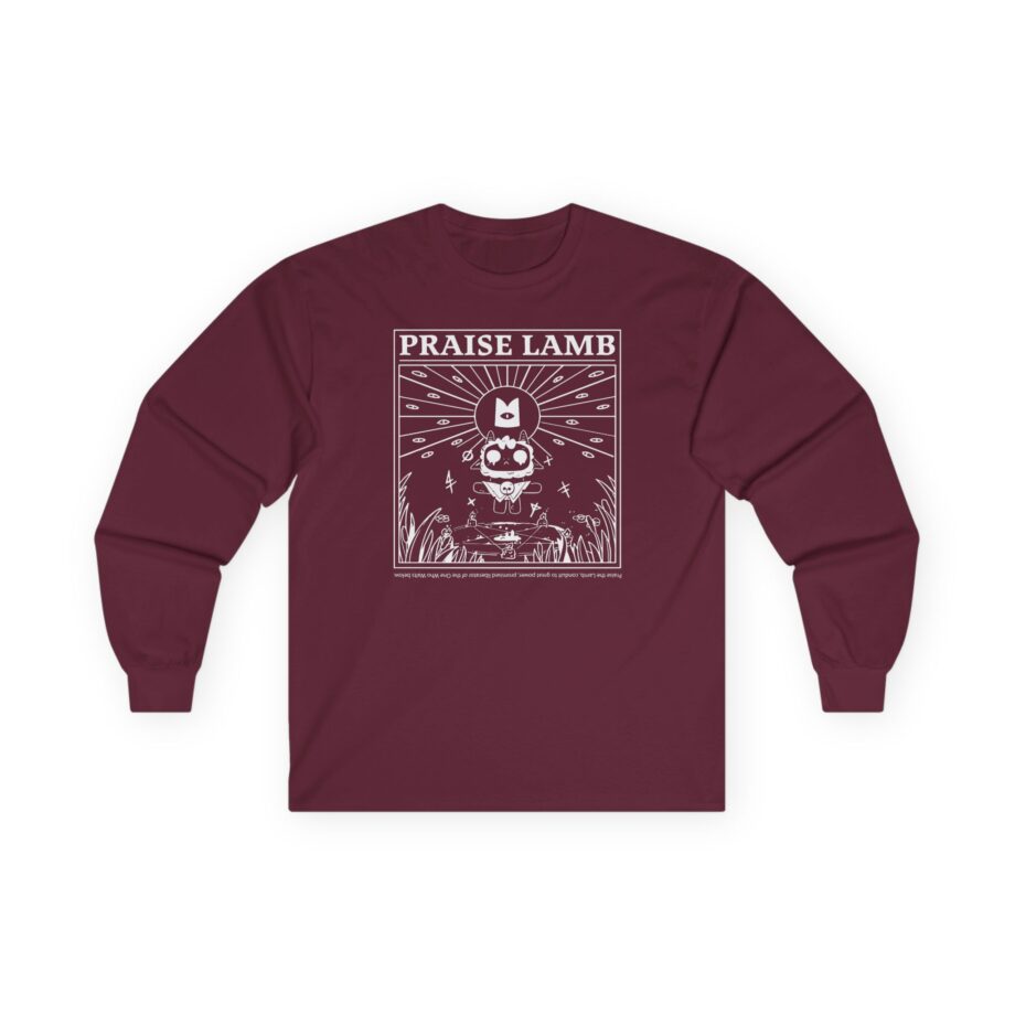 Cult of the Lamb Praise Lamb Unisex Ultra Cotton Long Sleeve Tee
