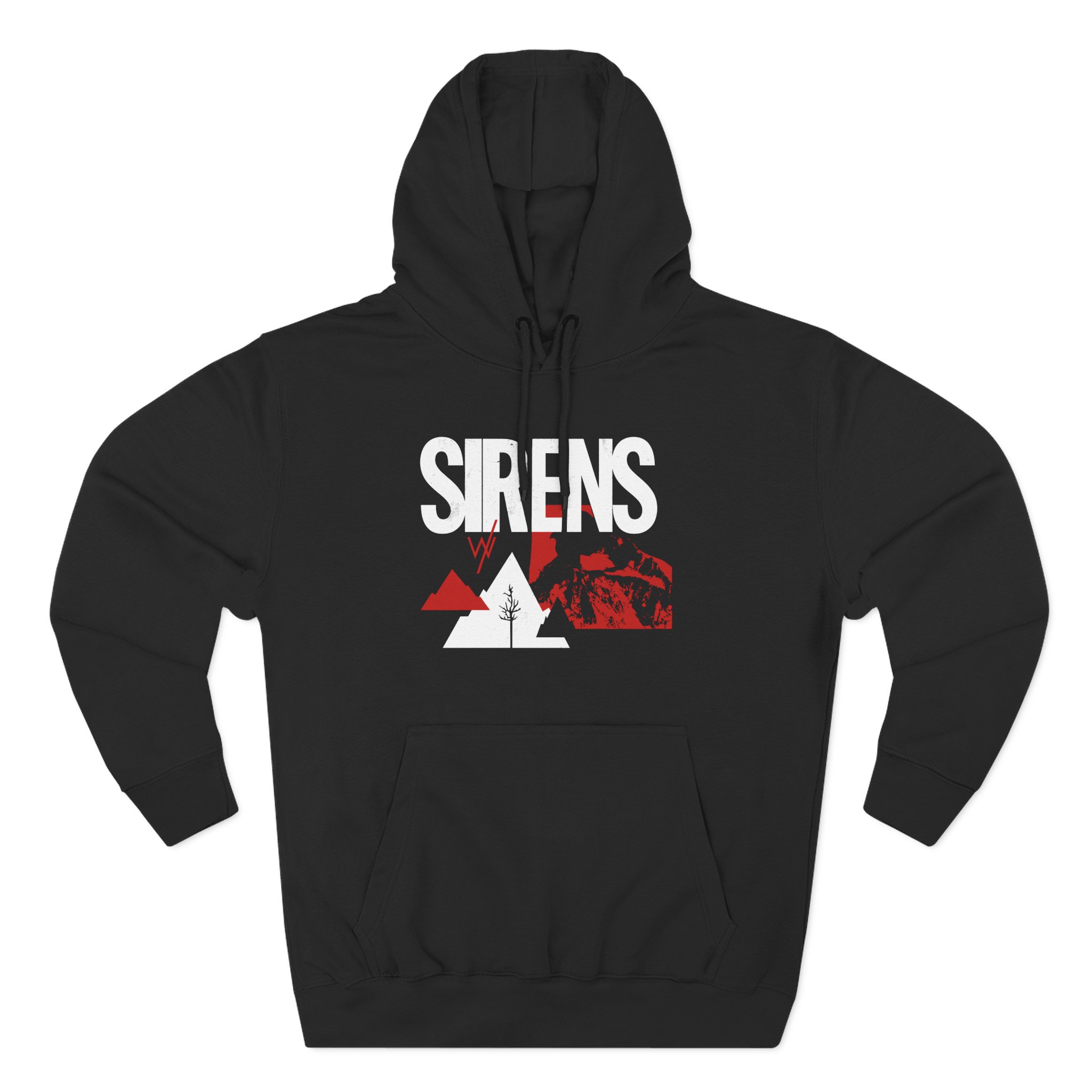 Sleeping With Sirens Collage Three-Panel Fleece Hoodie