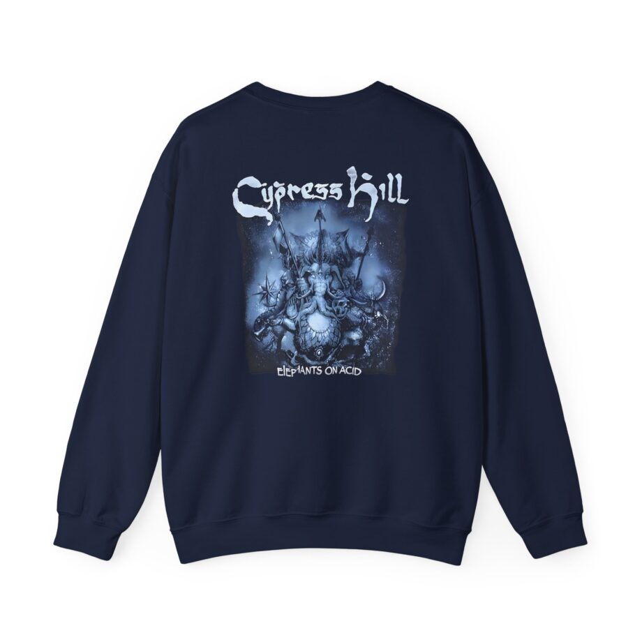 Cypress Hill Elephants on Acid Unisex Heavy Blend™ Crewneck Sweatshirt