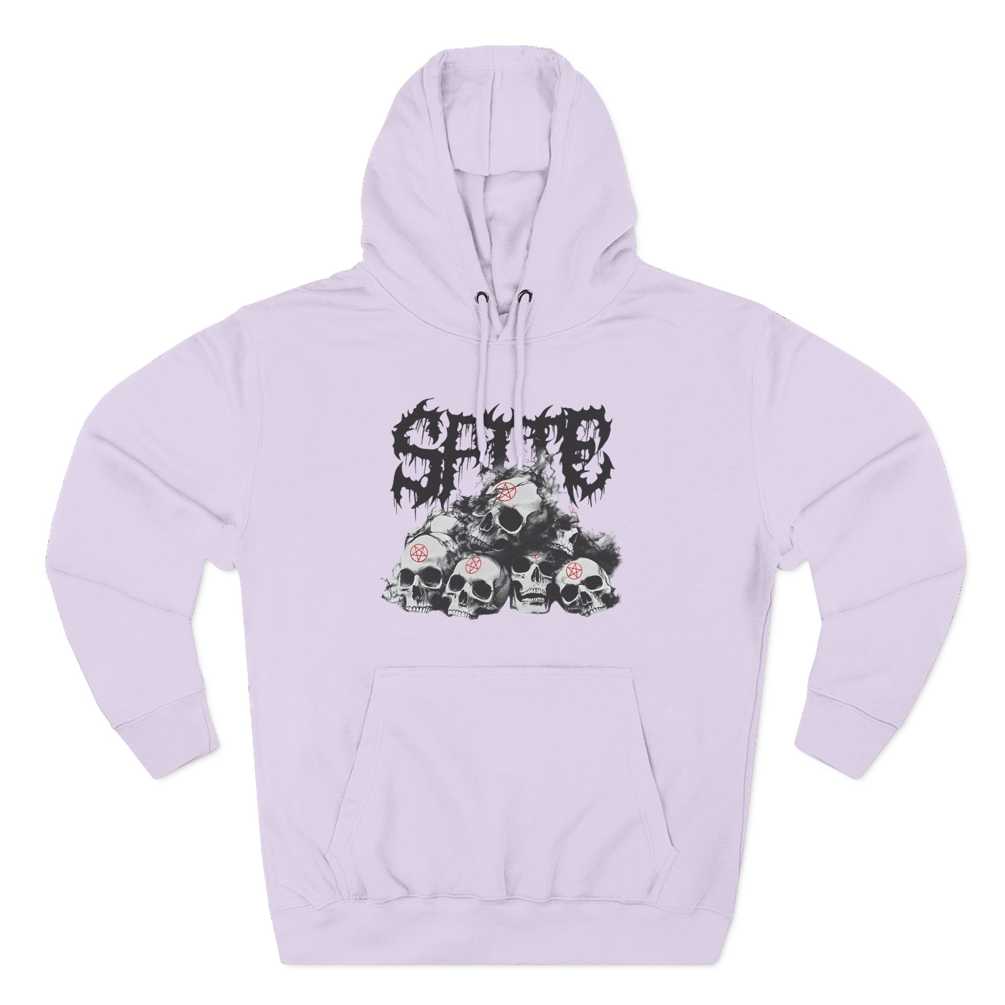 Spite Catacombs Three-Panel Fleece Hoodie