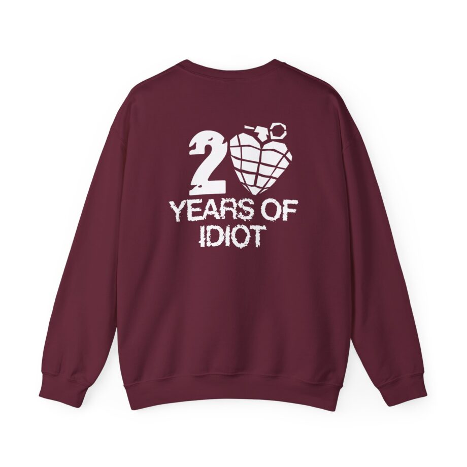 Green Day 20 Years of Idiot Unisex Heavy Blend™ Crewneck Sweatshirt