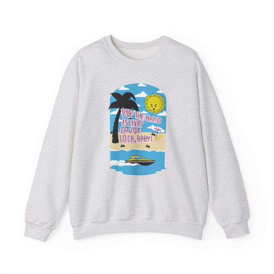 Pup La Vida Loca Unisex Heavy Blend™ Crewneck Sweatshirt