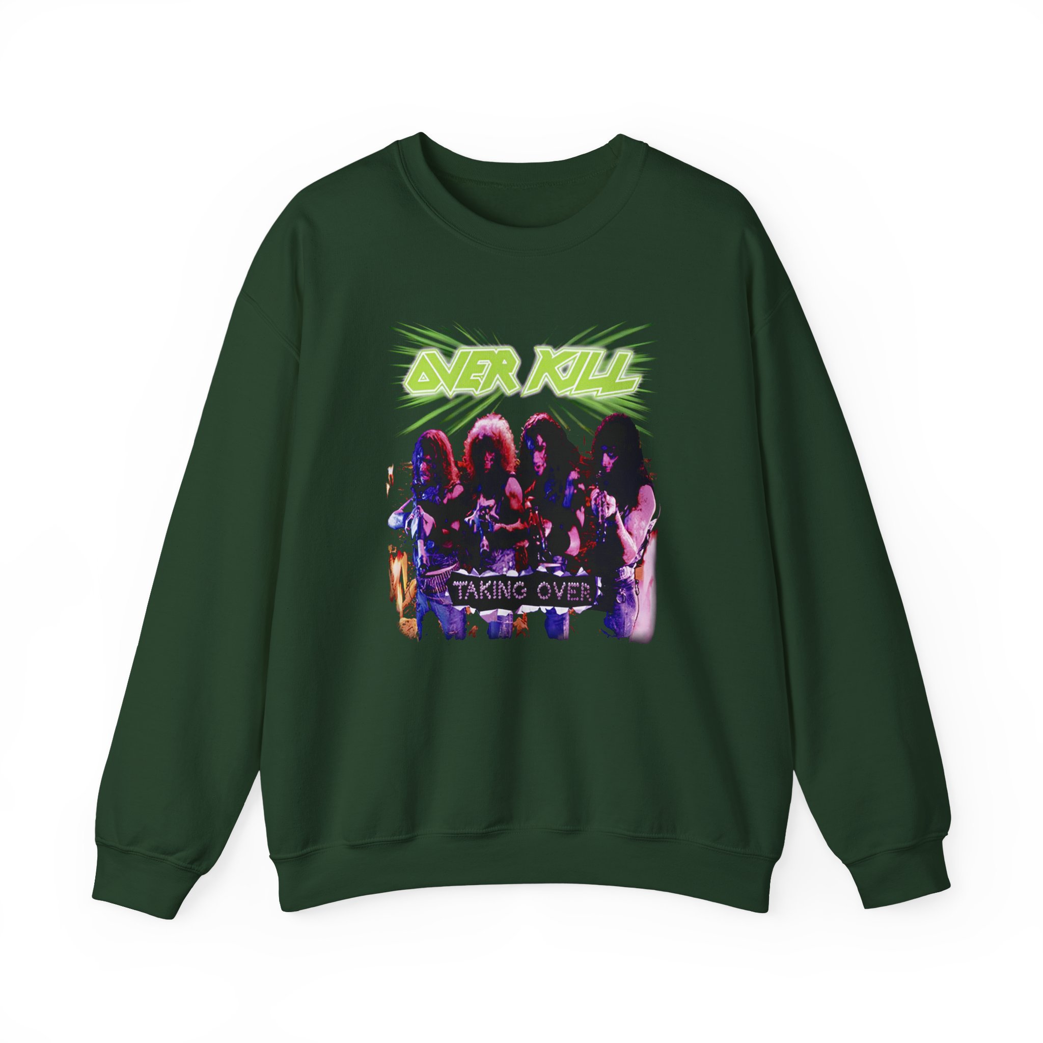 Overkill Taking Over Unisex Heavy Blendâ„¢ Crewneck Sweatshirt