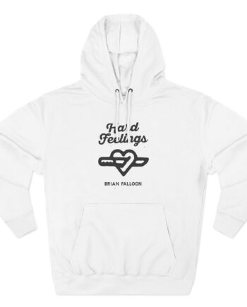 Brian Fallon Hard Feelings Three-Panel Fleece Hoodie